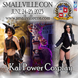 Kal Power Cosplays in multiple cosplay outfits