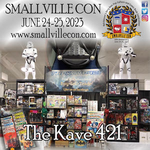 Booth display of Toys and Collectibles sold by The Kave 421