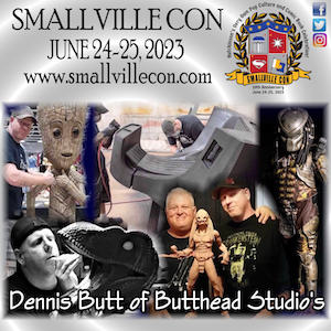 Dennis Butt headshot and some his fabrications