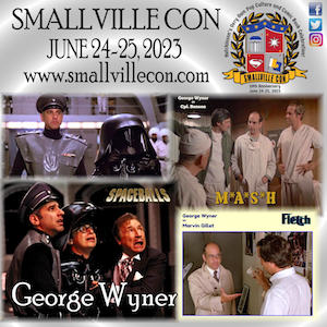 George Wyner headshot and stills from her work